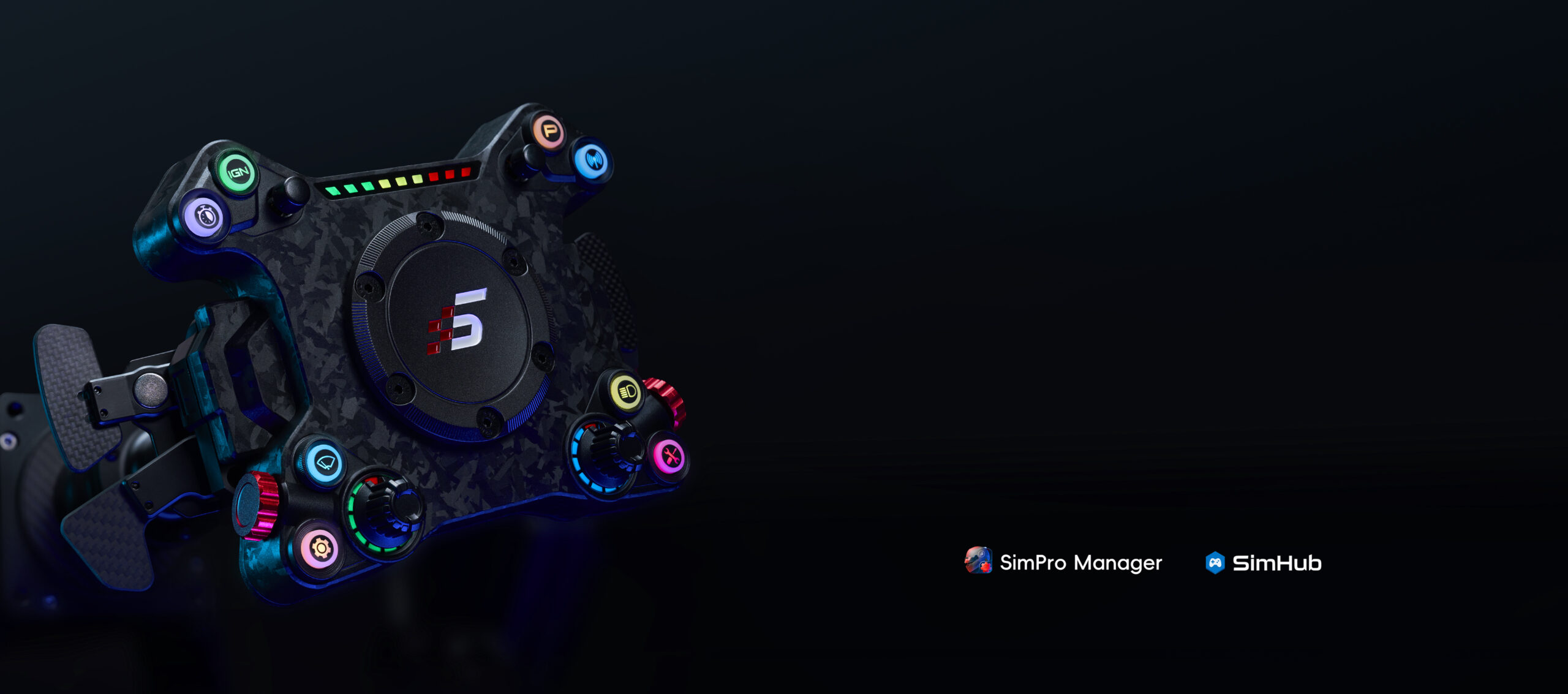 Simagic Neo X Hub - personalized rgb effects